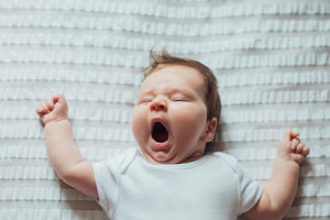 Baby Yawning, Swaddle Transitioning