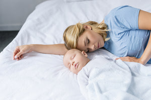 Mom and Baby Sleeping